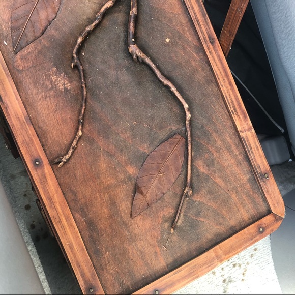 Vintage One of a Kind Wooden Box Basket - Picture 16 of 16